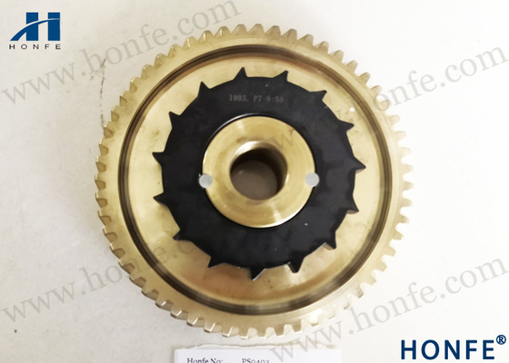 Globoid Wormwiel 912510114 Wevend Weefgetouwvervangstukken voor Sulzer P7100
