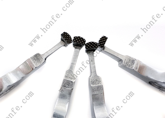 Ondergrijper met verzonken boring 911319363 D1 1.5*3 Diamant gekarteld Sulzer weefgetouw reserveonderdelen