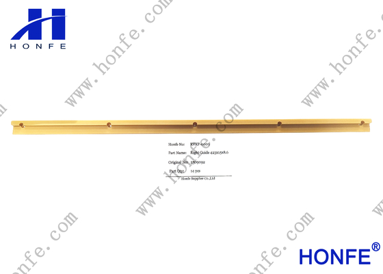 Rechtse gids 2509092 L=423X15X8.6 K88 Rapier Loom Parts Vamatex Series