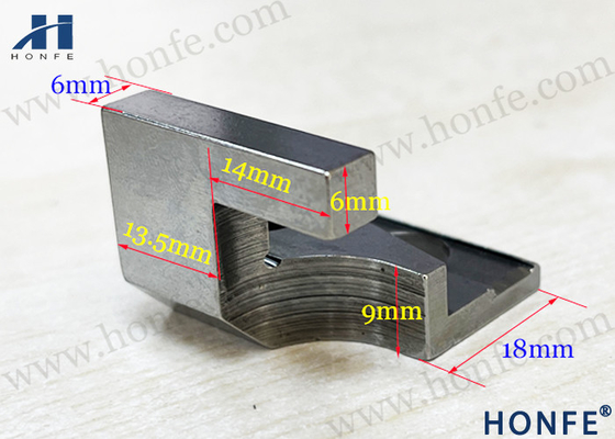 100% QC Vervangstukken Sulzer P7100 D1 van het Pas de Zilveren Projectile Weefgetouw